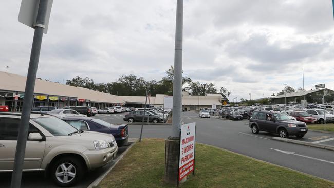 Armed robbery at Nerang Shopping centre. Picture: Glenn Hampson.