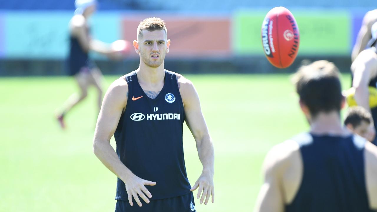 Carlton backman Liam Jones will undergo surgery after a minor hand fracture.