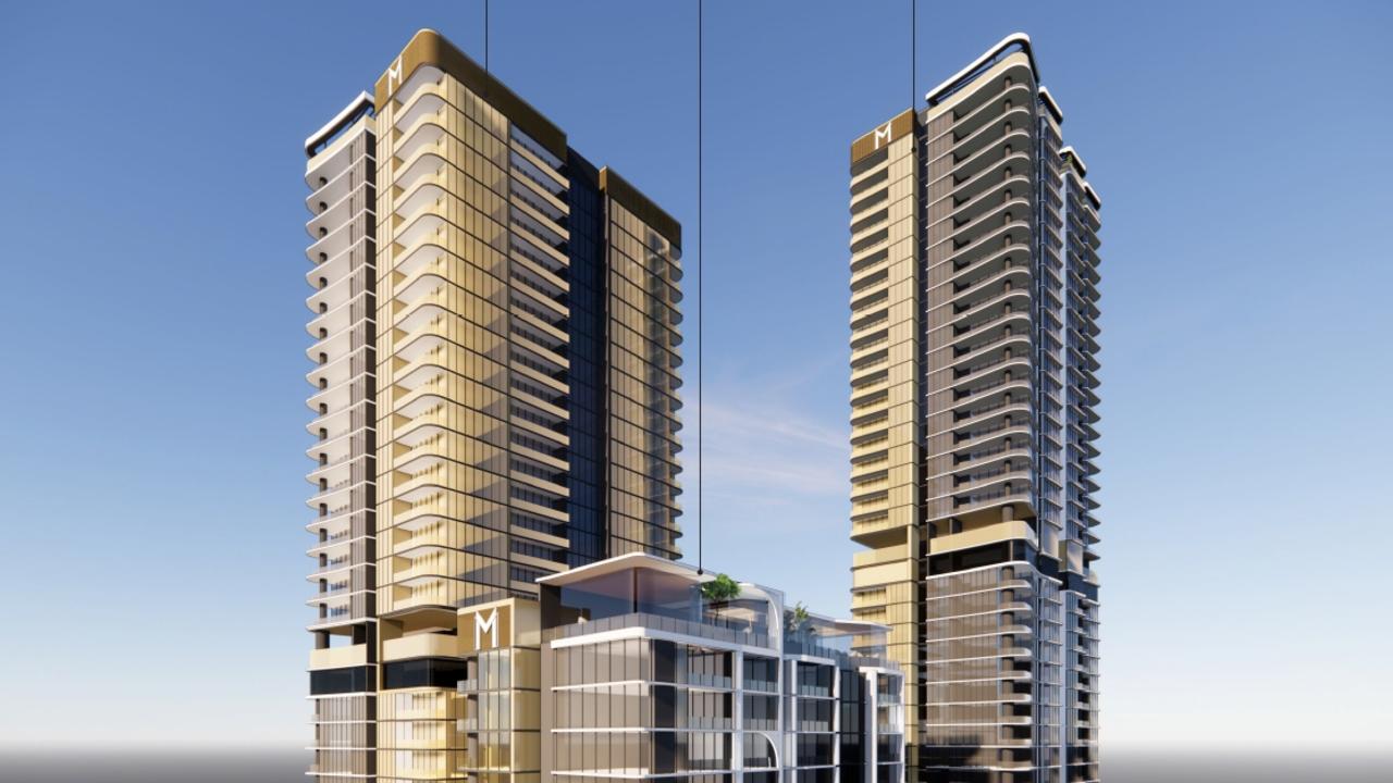 Artist impression of Cypress, Harry Triguboff's new Surfers Paradise project which will be built in Surfers Paradise. Picture: Supplied.