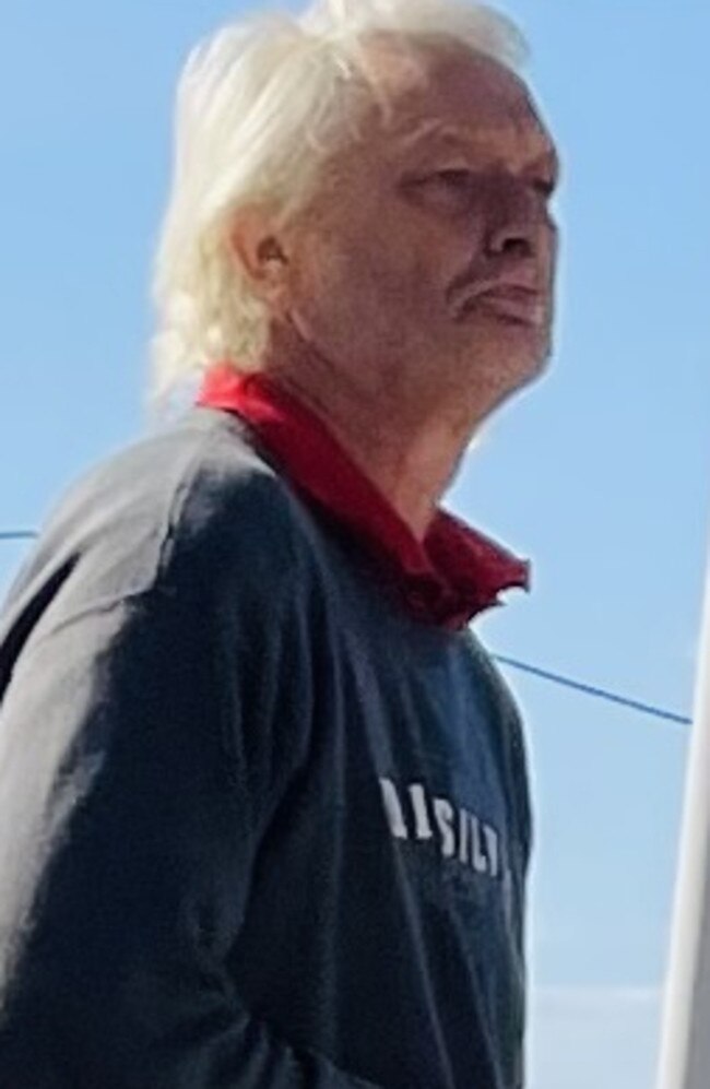 Wayne Roger Ussher outside Taree Local Court.