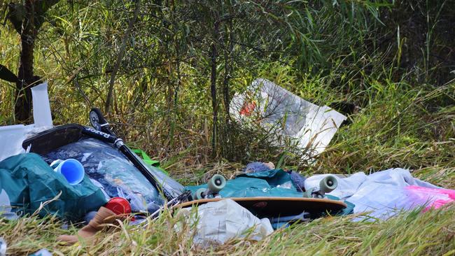 Moonie Highway crash. Pic: Peta McEachern