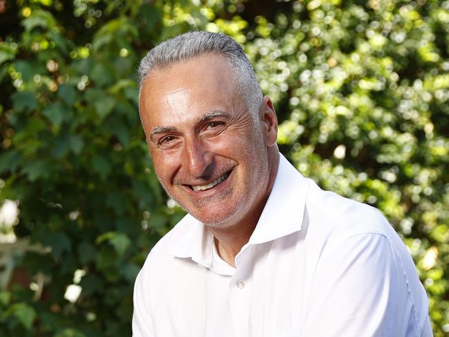 DAILY TELEGRAPH 23RD NOVEMBER 2022Pictured at his home in Drummoyne is MP John Sidoti.Mr Sidoti will be stepping back from his career in politics.Picture: Richard Dobson