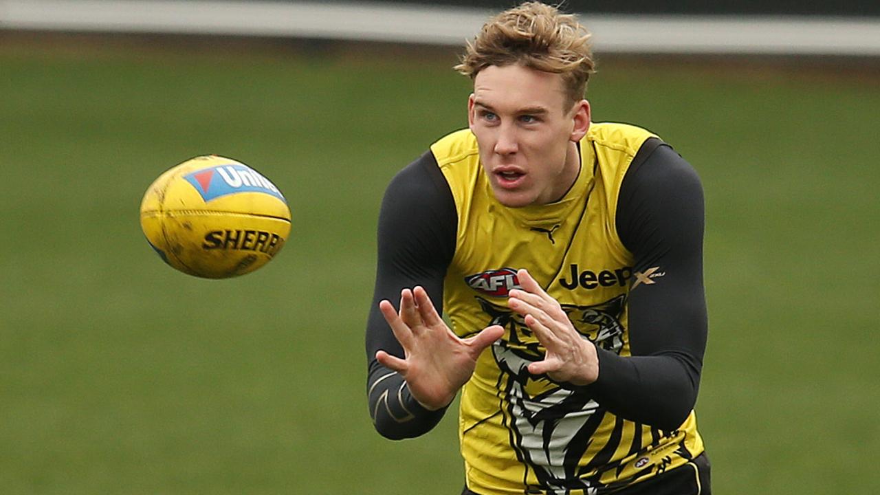 Richmond training at Punt Rd Oval. Tom Lynch. Picture: Michael Klein