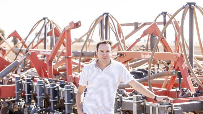 Farmer Tim McClelland