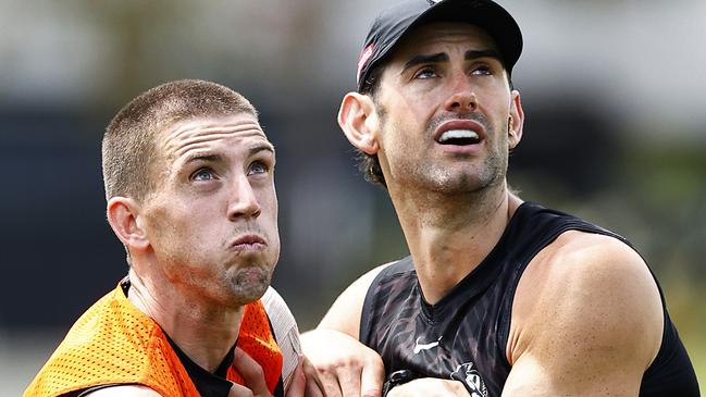 Matt Rendell believes the Pies’ ruck stocks will go a long way in helping them bounce back quickly. Picture: Getty Images