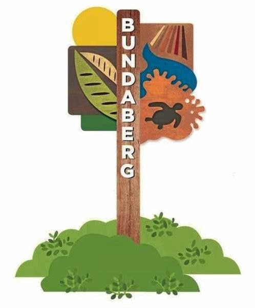 SYMBOLIC SIGN: "The design represents our region's natural beauty from our agricultural fields and nature parks to our waterways and coastline,” says councillor Greg Barnes. Picture: Bundaberg Regional Council