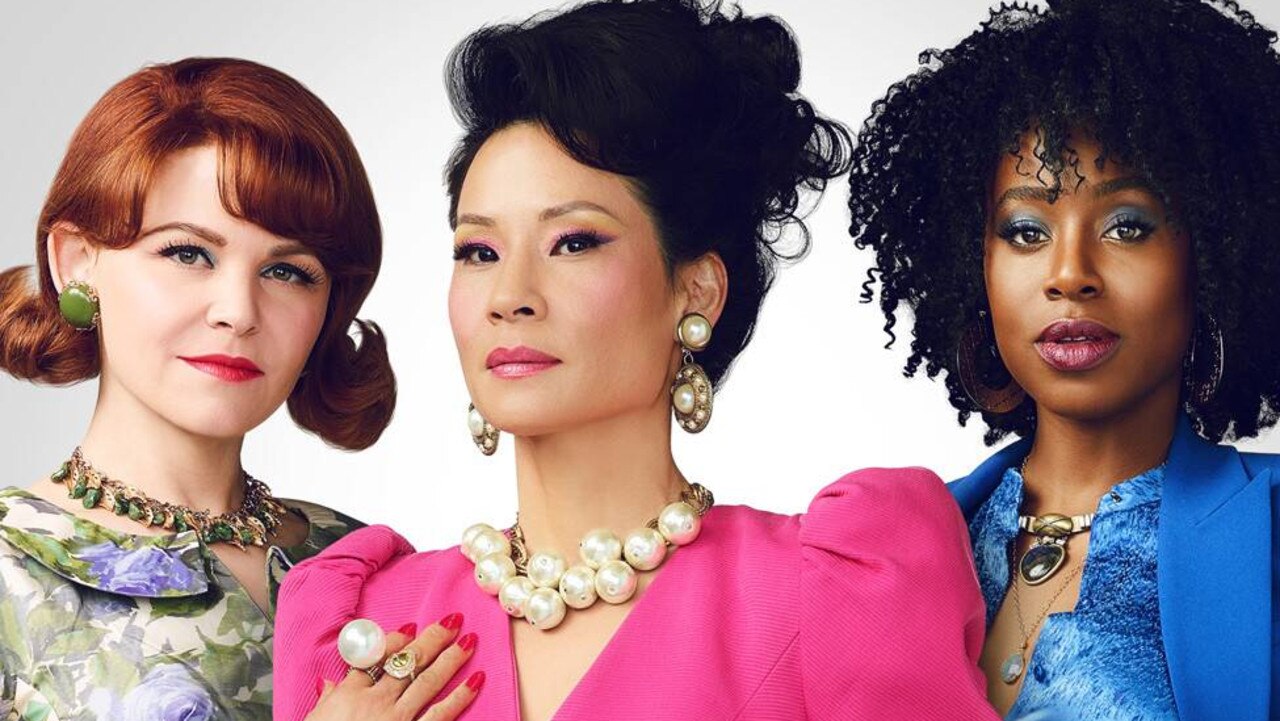 Ginnifer Goodwin, Lucy Liu and Kirby Howell-Baptiste in Why Women Kill.