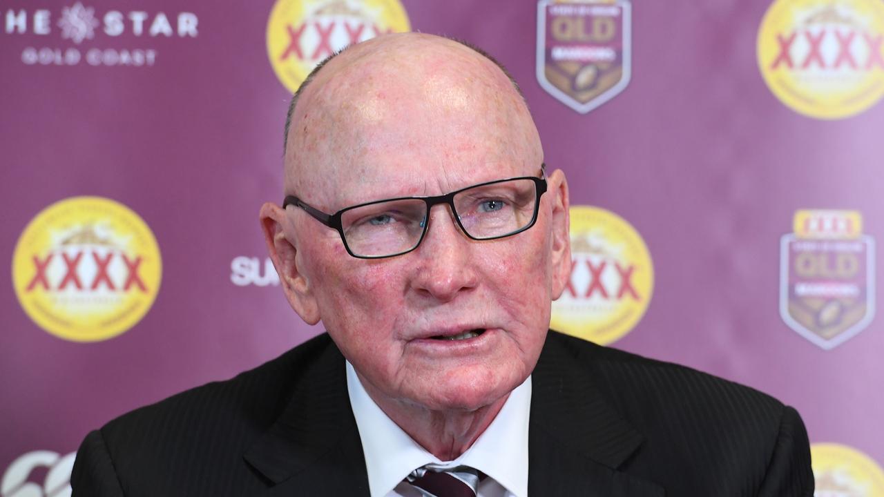 QRL chairman Bruce Hatcher will step down at the end of the year. Picture: AAP Image/Dave Hunt