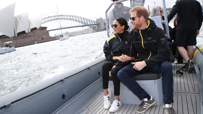 Ms Webb also oversaw policing during the Invictus Games at which Prince Harry and Meghan Markle were the high-profile guests. Picture: Chris Jackson/Getty Images