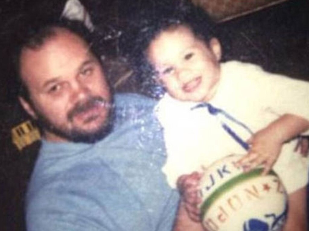 Meghan Markle pictured with her father Thomas Markle when she was a child. Picture: Supplied/ Instagram