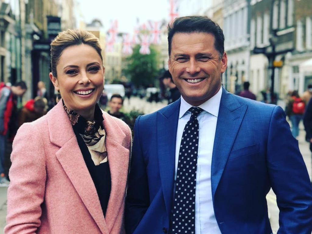 Allison Langdon and Karl Stefanovic will take over hosting duties in 2020 to revive the network’s fortunes. Picture: Instagram