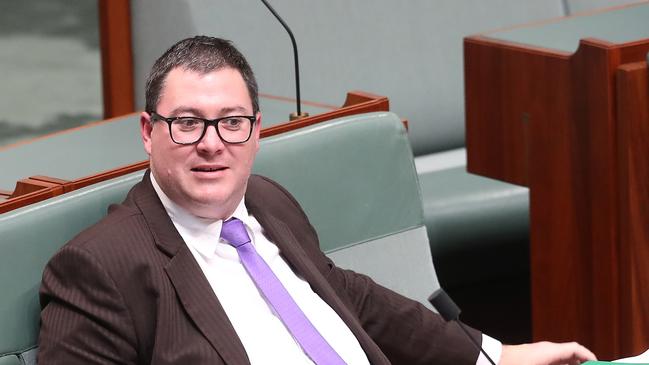 George Christensen in parliament. Picture Kym Smith