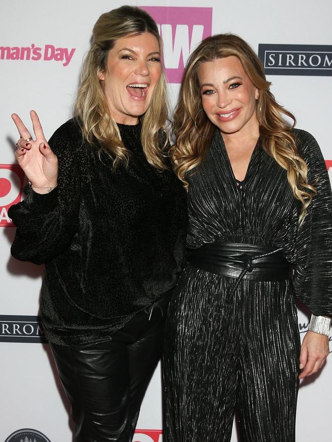 Pippa Pomeranz and Taylor Dayne at the LA loves OZ benefit.