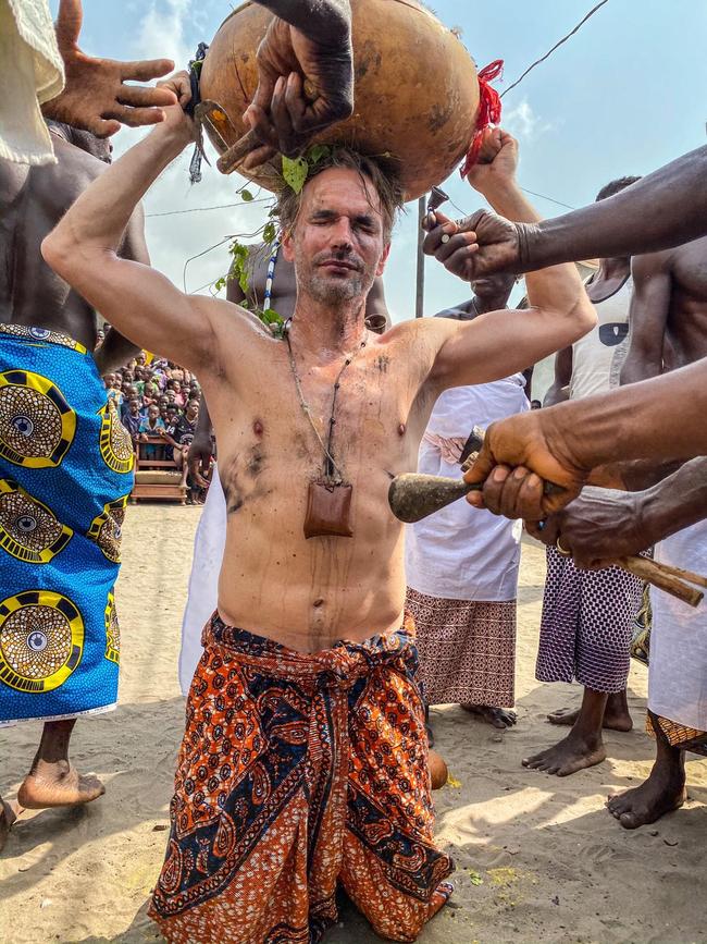 Todd Sampson in another scene from the 2020 season of Body Hack. Picture: Supplied