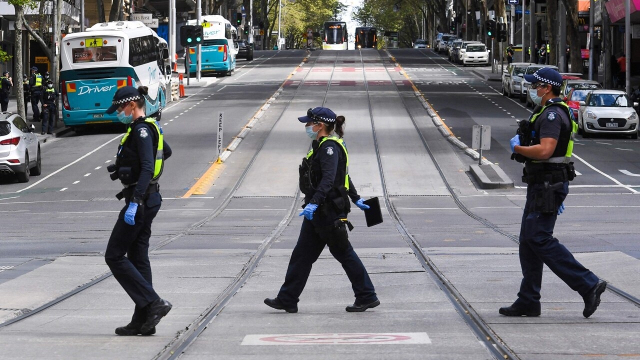 Protesters arrested in Melbourne