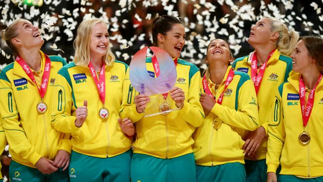 The Australia Diamonds are celebrating another windfall. Picture: Getty Images