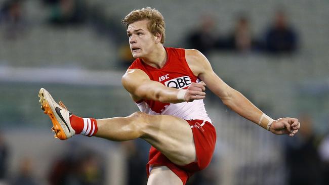 Jack in action for the Swans. Picture: Michael Klein