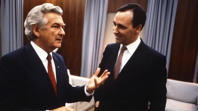 Bob Hawke and Paul Keating.