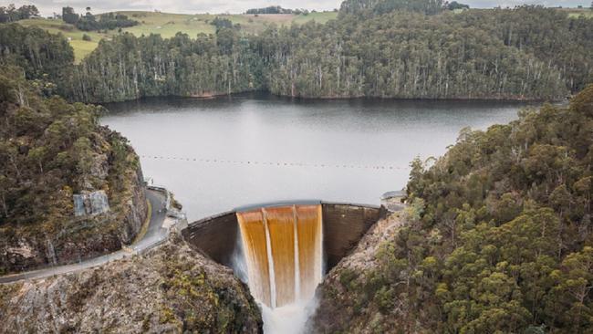 Engineer Mike Wallis who has clocked up 60 years with Hydro Tasmania and Entura. His favourite project was the Devils Gate Dam at Lake Barrington. Picture: Hydro Tasmania