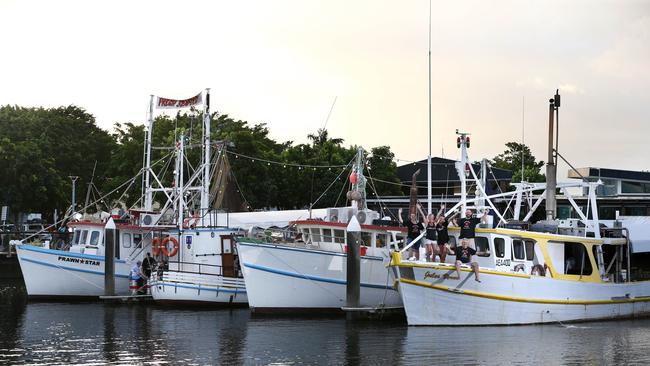 Floating seafood restaurant Prawn Star in the Cairns Marlin Marina. Picture: Brendan Radke.