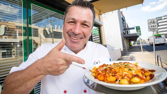 Preston pizza shop owner Enzo Cucinotta reckons his Italian Snack Pack will be the next big food craze. Picture: Mark Stewart