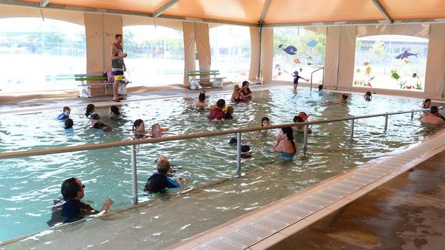 Inside the Northern Beaches Leisure Centre.