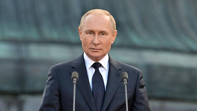 Russian President Vladimir Putin has issued a nuclear threat. Picture: AFP