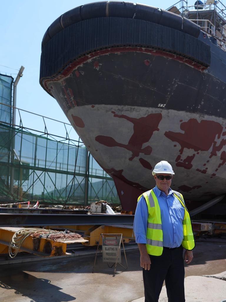 Tropical Reef Shipyard business development manager Andrew Wagner.