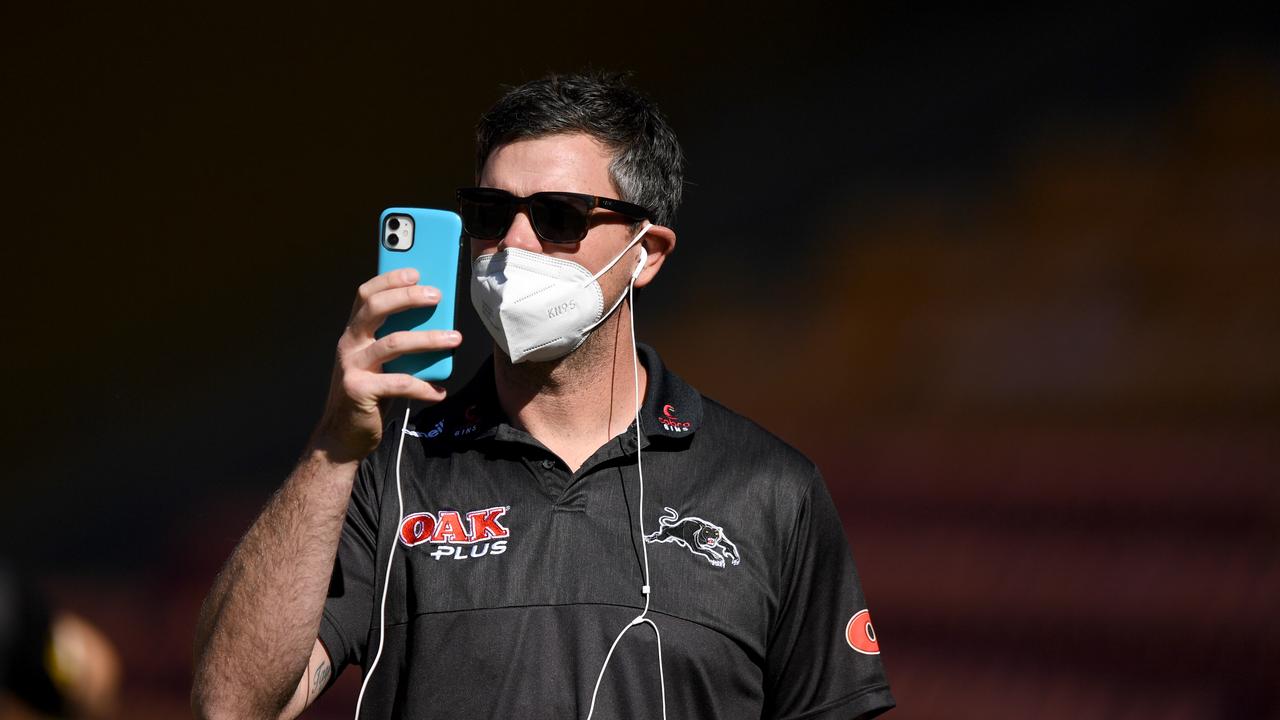 Could Penrith Panthers assistant coach Cameron Ciraldo be headed to the Dolphins? Picture: NRL Photos