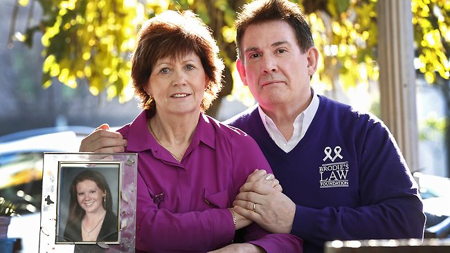 Brodie s parents take bullying fight nationally news .au