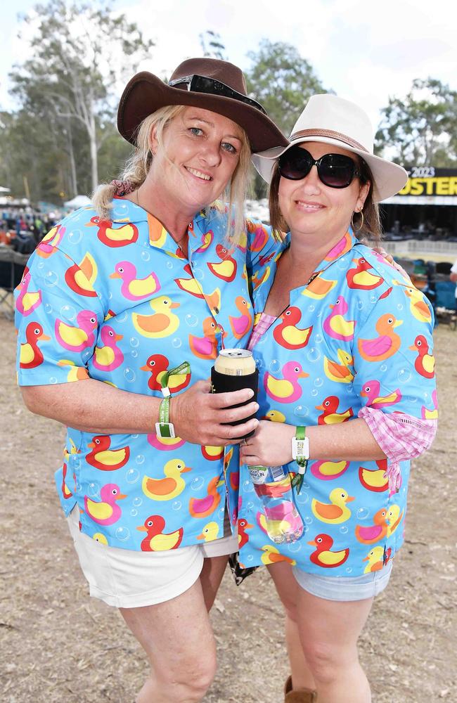 Karen Scurry and Sam Pearce at Gympie Music Muster. Picture: Patrick Woods.