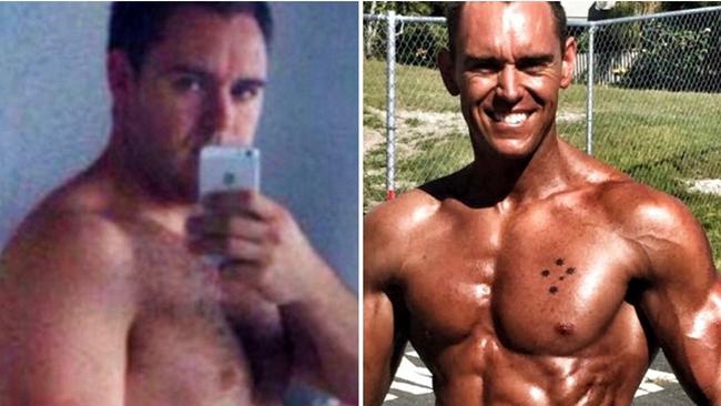 Lloyd Ross, 39, from Gold Coast lost 14kg in his weight loss journey