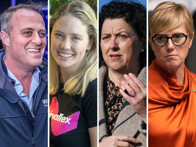 Liberals Tim Wilson and Amelia Hamer will contest Goldstein and Kooyong for the Liberals at the next federal election, seats held by Monique Ryan and Zoe Daniel.