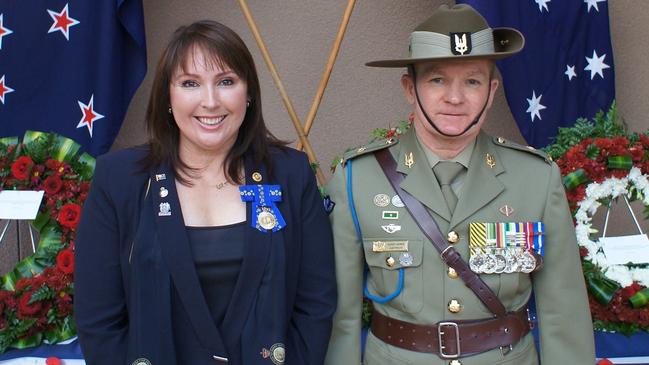 Dr Kay Danes OAM and Kerry Danes CSM. Picture: Supplied