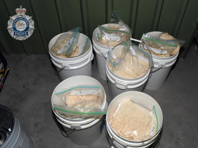 Police have dismantled an Australian criminal network allegedly importing and manufacturing hundreds of kilograms of cocaine under the direction of a Colombian organised crime syndicate. Picture: AFP