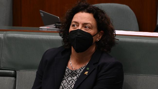 Dr Monique Ryan was a stickler for mask wearing to stop the transmission of Covid but flew to Melbourne after testing positive. Picture: Martin Ollman