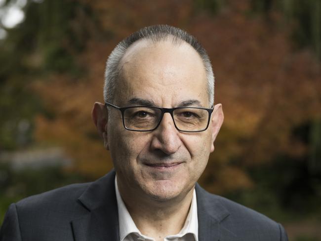 CANBERRA, Australia. May 10, 2024:  Defence expert and former chief of the Department of Home Affairs Mike Pezzullo at home in Canberra. Picture: Martin Ollman