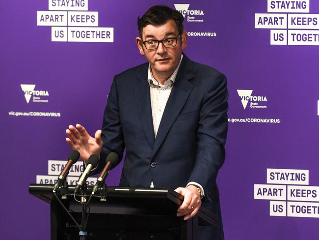 Victorian Premier Daniel Andrews. Picture: NCA NewsWire / Penny Stephens