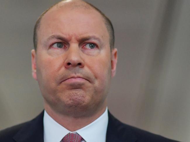 Treasurer Josh Frydenberg today. Picture: /Getty Images