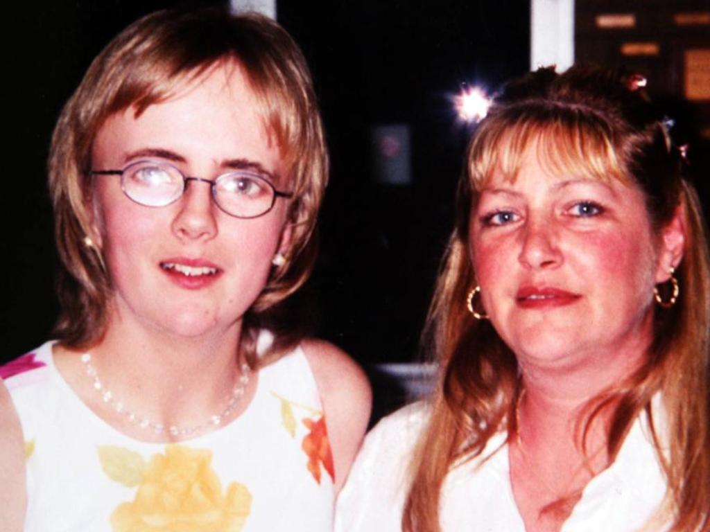 Krystal Fraser (left) and her mother Karen. Picture: Supplied