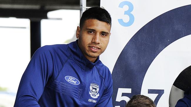 Geelong debutants Tim Kelly. Picture: Alan Barber