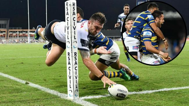 Parramatta caused an upset against the Cowboys in Darwin.