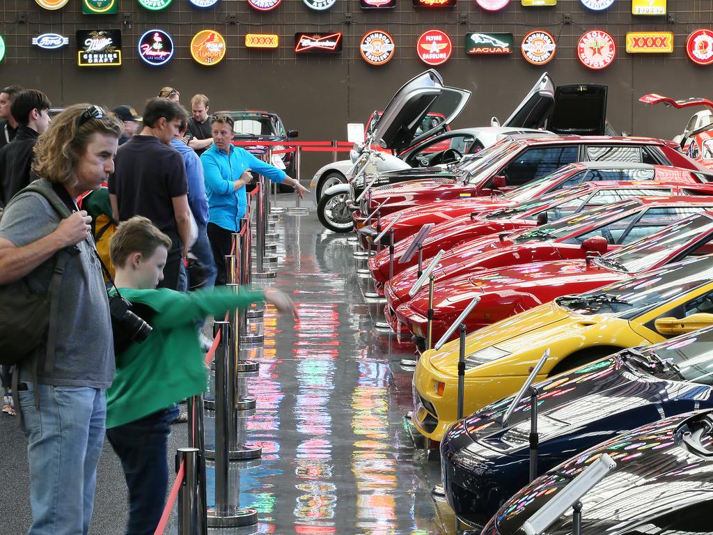 The Gosford Classic Car Museum at West Gosford enjoyed thousands of visitors during its opening weekend. Picture: Troy Snook