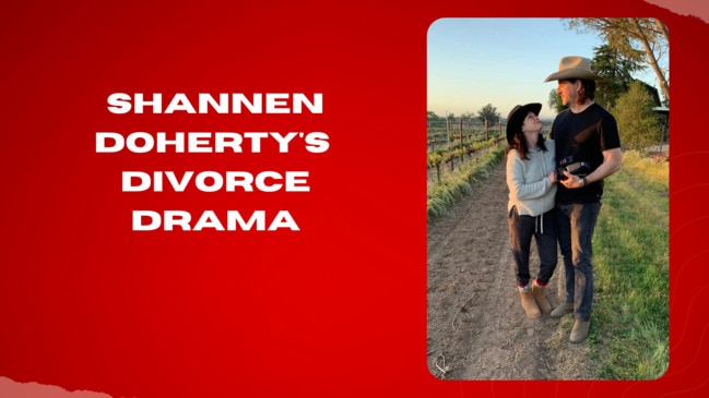 Shannen Doherty's last day and divorce drama.
