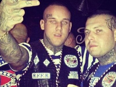 Bikie Chris Rymer (left) has proved that the rumours aren’t true.