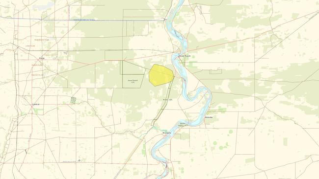 CFS have changed their warning level to "monitor conditions" after a fire previously threatened to burn toward Swan Reach in the Murraylands.