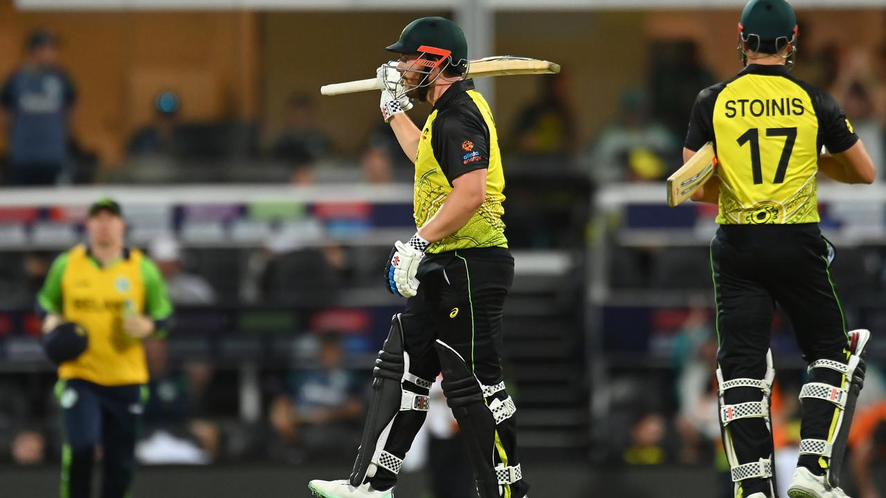 Aaron Finch is back in the runs.