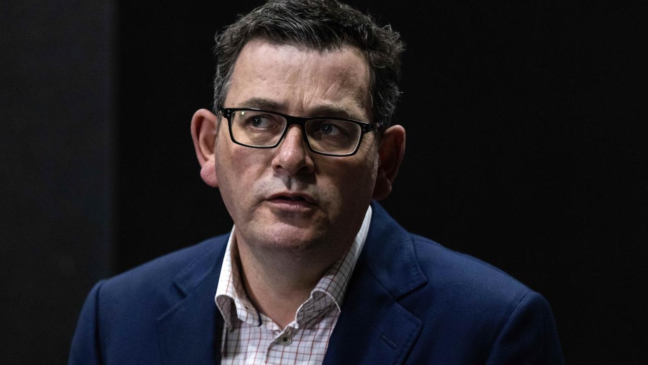 Victorian Premier Daniel Andrews has announced a fifth lockdown for the state. Picture: NCA NewsWire / Sarah Matray