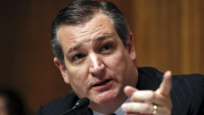 Ted Cruz. Picture: AP