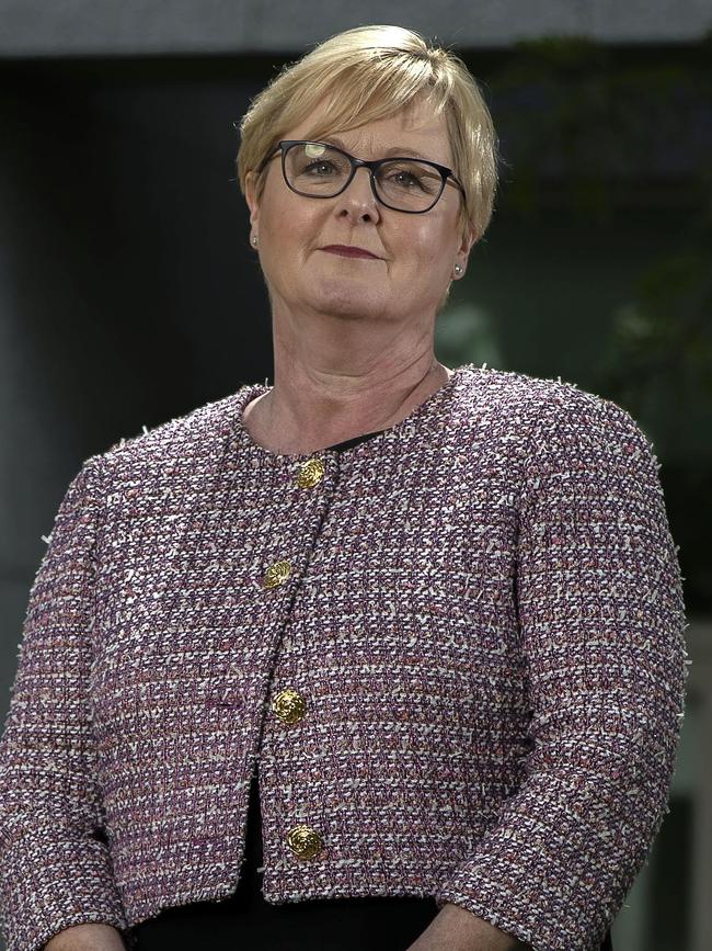 Linda Reynolds at Parliament House. Picture: Gary Ramage